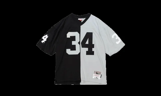 MAILLOT NFL SPLIT LEGACY OAKLAND RAIDERS 1988 BO JACKSON "Noir / Argent" LGJY5112 LAI88BJABKSV