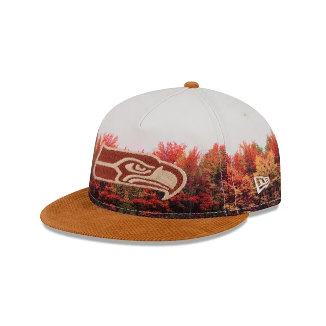 Seattle Seahawks Chapeau réglable Fall Forest Retro Crown 9FIFTY