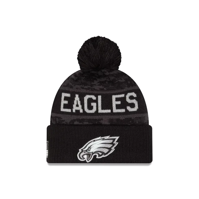 Philadelphia Eagles 2026 Salut au service Pom Knit Hat