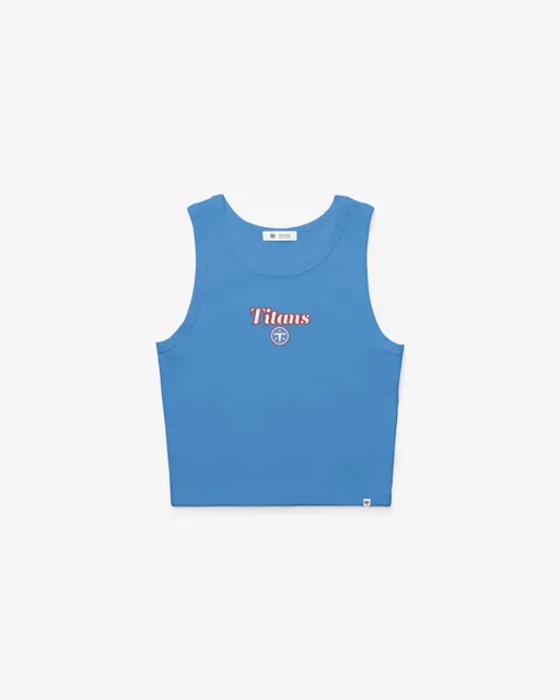 Tennessee Titans Débardeur côtelé coupe droite '47 Baby pour femme