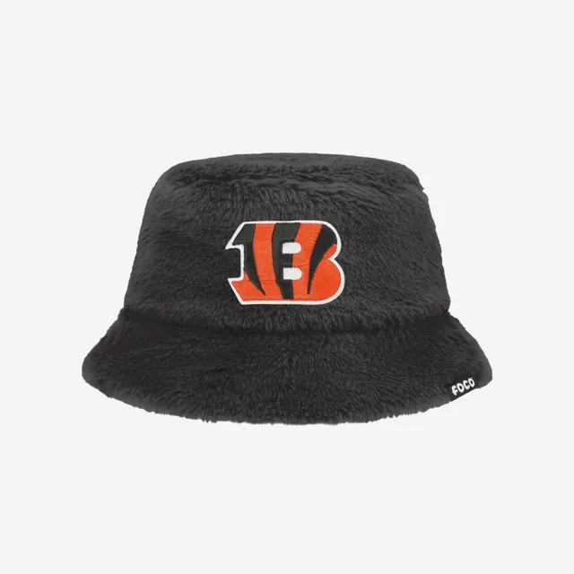 Cincinnati Bengals Chapeau bob réversible en fausse fourrure