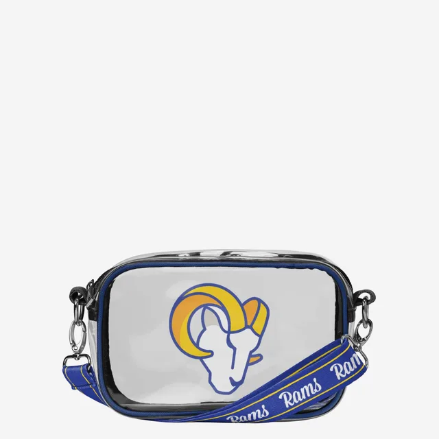Sac à bandoulière transparent Los Angeles Rams Team Stripe