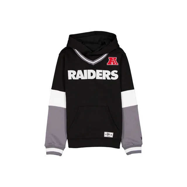Las Vegas Raiders Sweat à capuche col en V