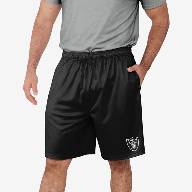 Short d'entraînement d'entraînement d'équipe Las Vegas Raiders