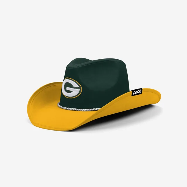 Green Bay Packers Chapeau de cowboy bicolore