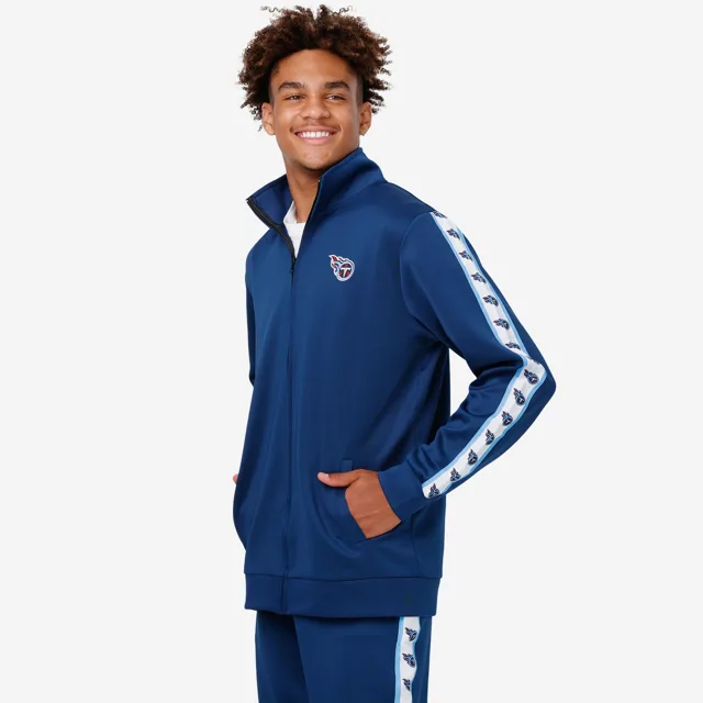 Tennessee Titans Veste de survêtement à logo rayé