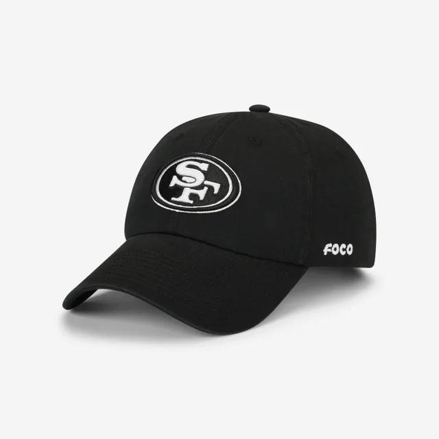 Casquette décontractée noire et blanche San Francisco 49ers