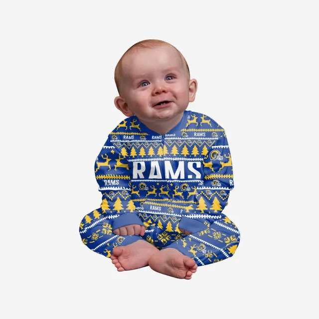 Los Angeles Rams Pyjama de vacances en famille pour bébé
