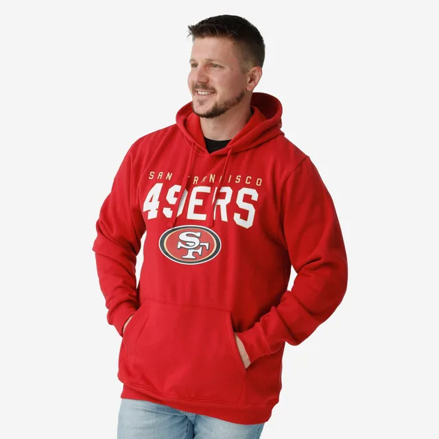 Sweat à capuche uni San Francisco 49ers