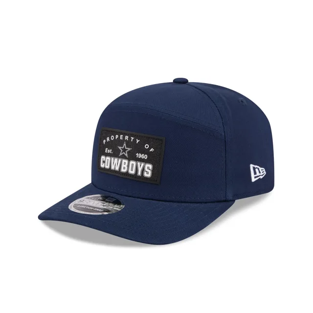 Dallas Cowboys Propriété du panneau divisé en patch 9SEVENTY Stretch-Snap Hat