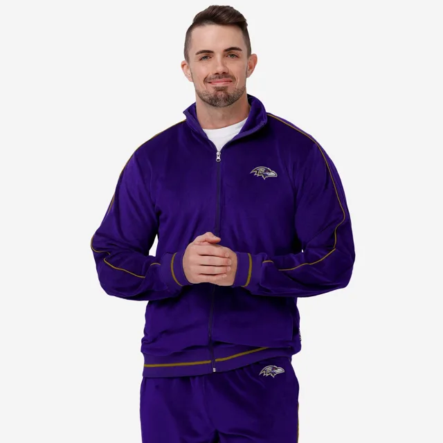 Baltimore Ravens Haut zippé en velours