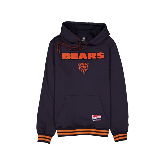 Chicago Bears Sweat à capuche avec logo en feutre