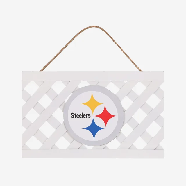 Panneau de jardin en treillis Pittsburgh Steelers