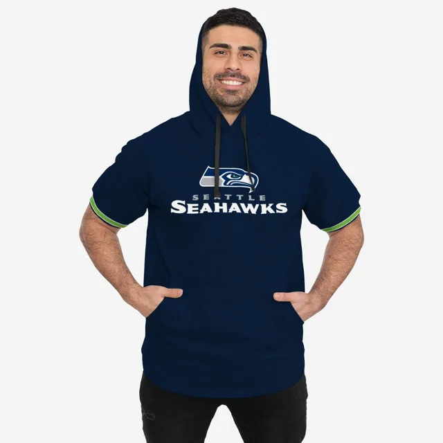 Sweat à capuche à manches courtes Seattle Seahawks