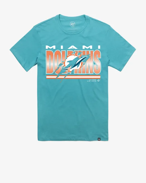 Miami Dolphins T-SHIRT THUNDER RIP '47 FRANKLIN