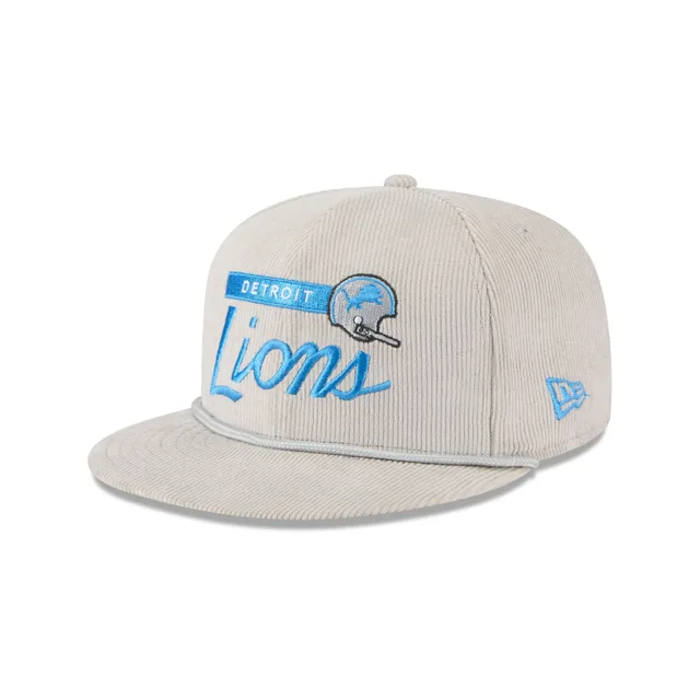 Detroit Lions Corde en velours côtelé 9FIFTY Snapback Hat