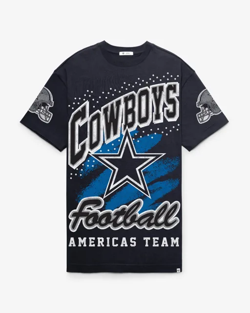 Dallas Cowboys ROBE T-SHIRT GEMSTONE SWASH '47 FEMME
