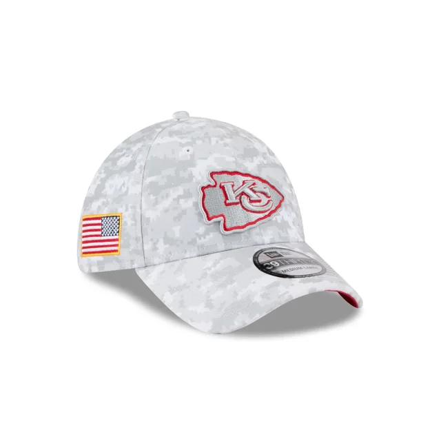 Kansas City Chiefs 2025 Salut au service Fan Gear 39THIRTY Chapeau extensible