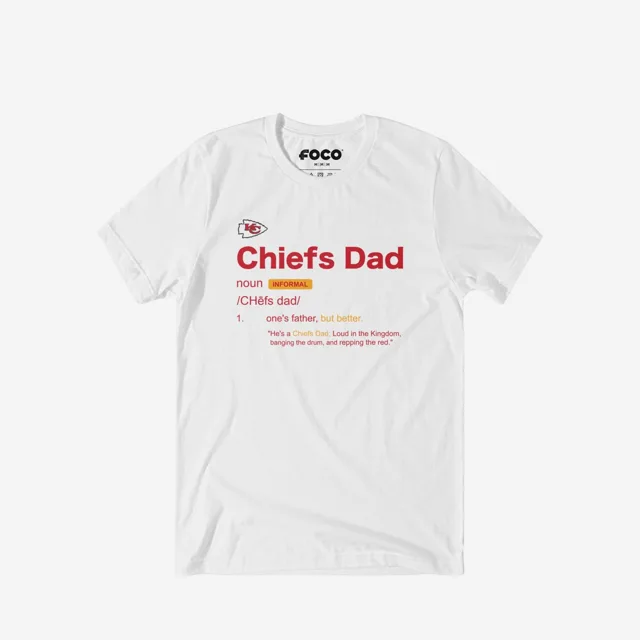 Kansas City Chiefs T-shirt définition papa
