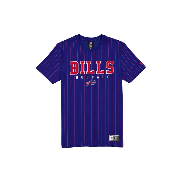 Buffalo Bills T-shirt universitaire à fines rayures