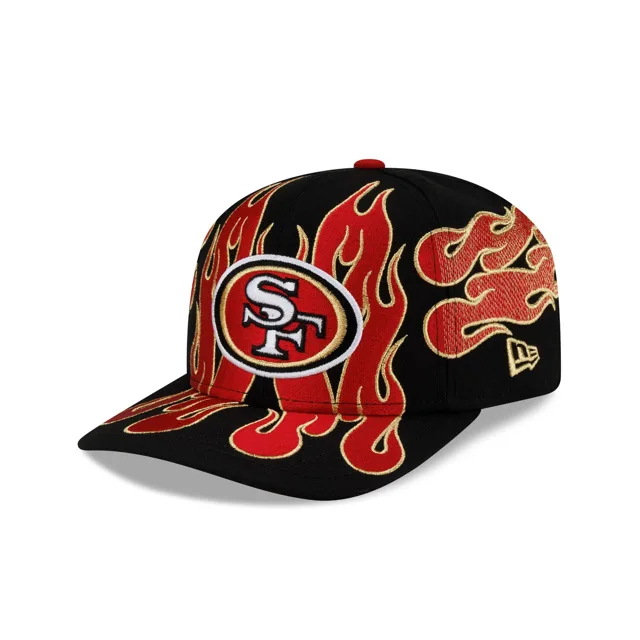 Nice Kicks x San Francisco 49ers Y2K Flames 9FIFTY Casquette Snapback coupe originale