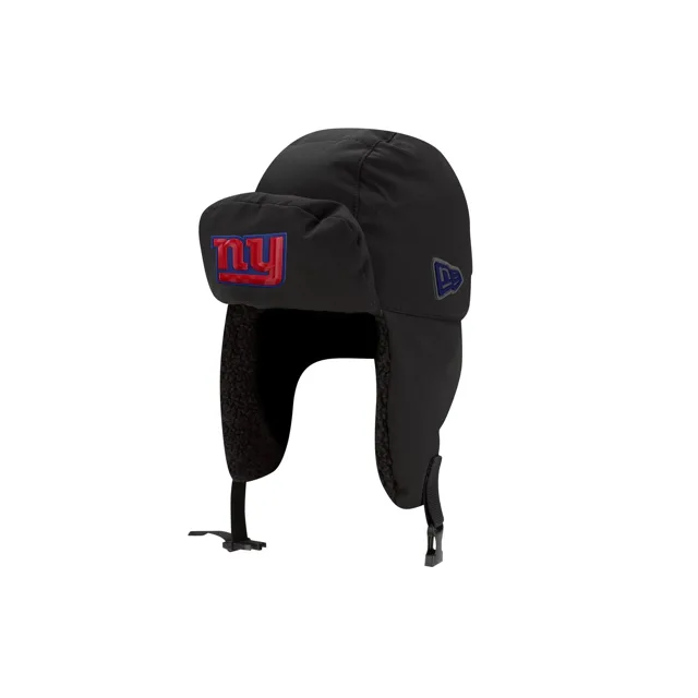 New York Giants 2026 Sideline Chapeau de trappeur mode par temps froid