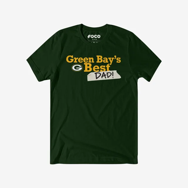 Green Bay Packers T-shirt le meilleur papa du monde