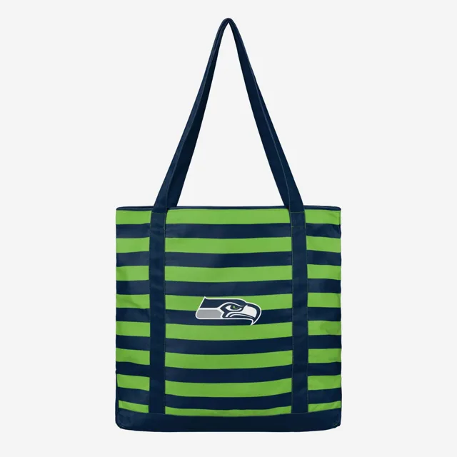 Seattle Seahawks Sac fourre-tout en toile à rayures