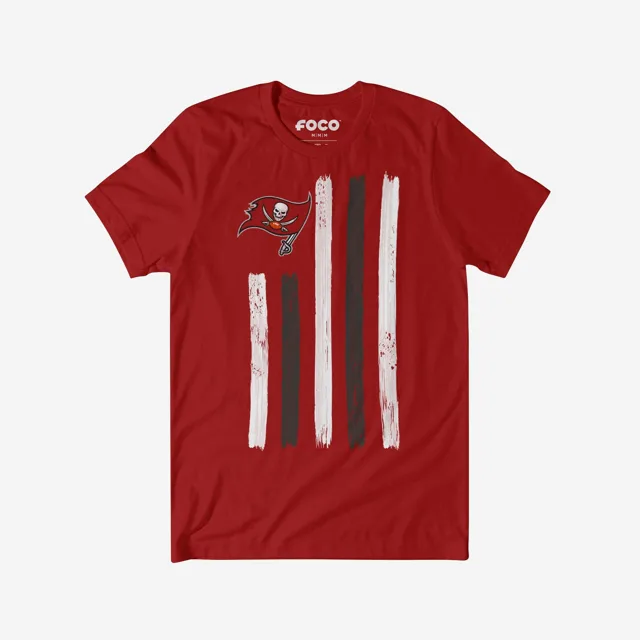 Tampa Bay Buccaneers T-shirt drapeau coup de pinceau