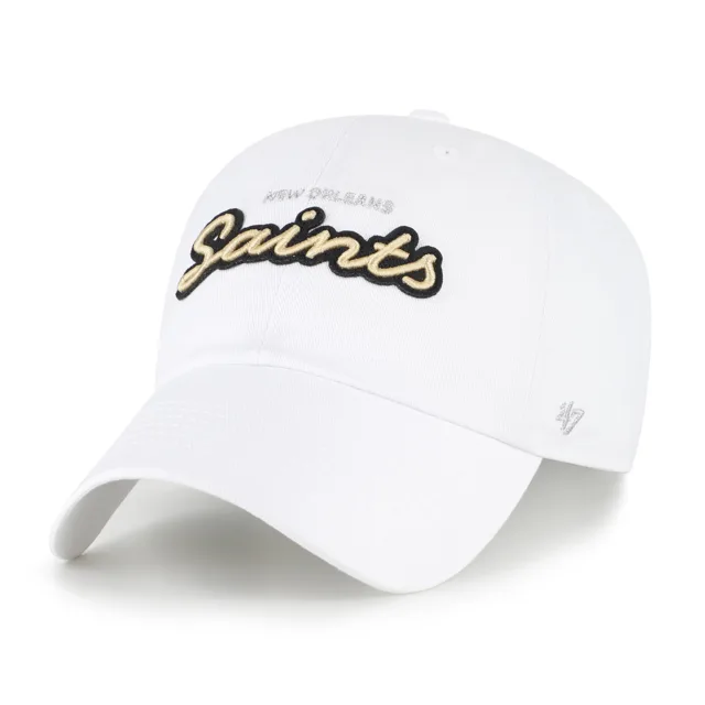 New Orleans Saints TENDANCE SCRIPT '47 FEMME NETTOYAGE