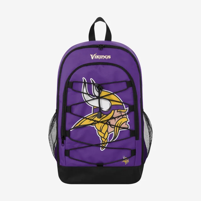 Minnesota Vikings Sac à dos élastique avec grand logo