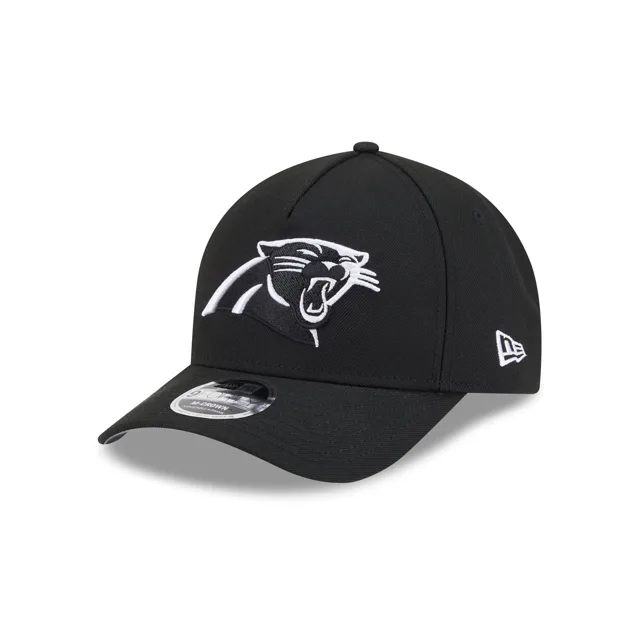 Carolina Panthers Casquette Snapback 9FORTY M-Crown A-Frame noire et blanche