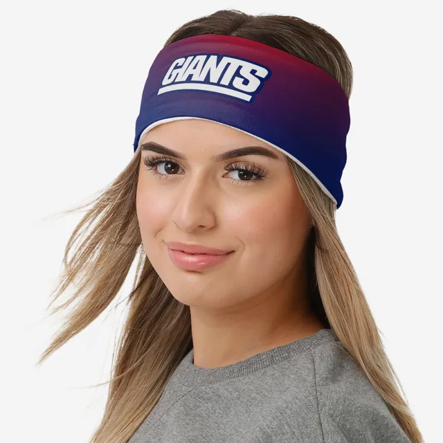 New York Giants Bandeau imprimé dégradé pour femme