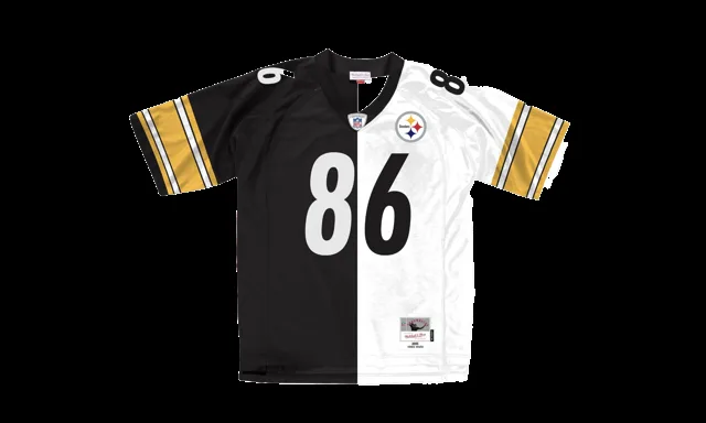 Maillot Split Domicile et Extérieur "NFL Pittsburgh Steelers 05 Hines Ward" LGJYLF19013 PSTBKWH05HWR