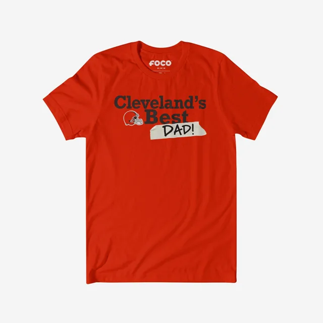 Cleveland Browns T-shirt le meilleur papa du monde