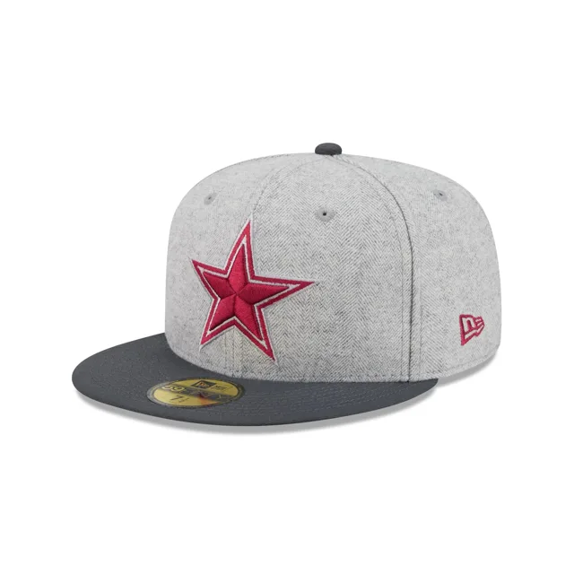 Dallas Cowboys Chapeau ajusté 59FIFTY gris à chevrons