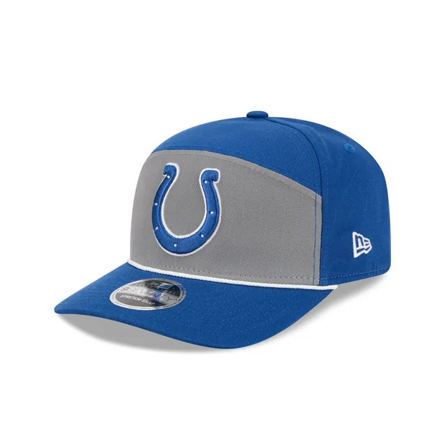 Indianapolis Colts Chapeau extensible à panneau divisé 9SEVENTY