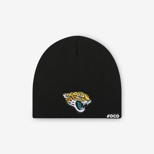 Bonnet tête de mort basique avec logo principal Jacksonville Jaguars