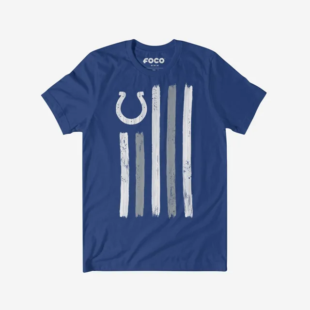 Indianapolis Colts T-shirt drapeau coup de pinceau