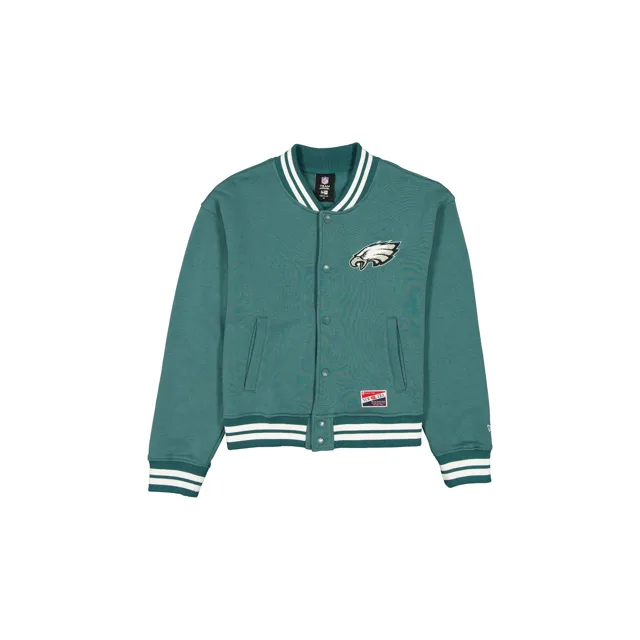 Philadelphia Eagles Throwback Veste à bouton-pression pour femme