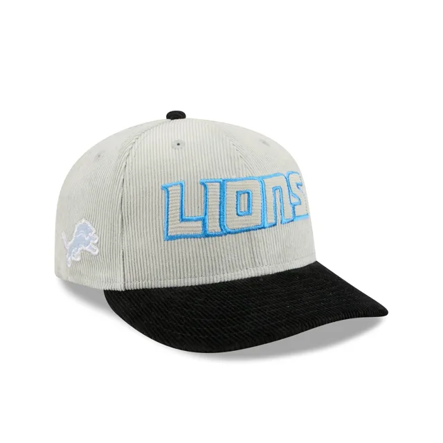 Detroit Lions Chapeau Snapback 9FIFTY en velours côtelé bicolore