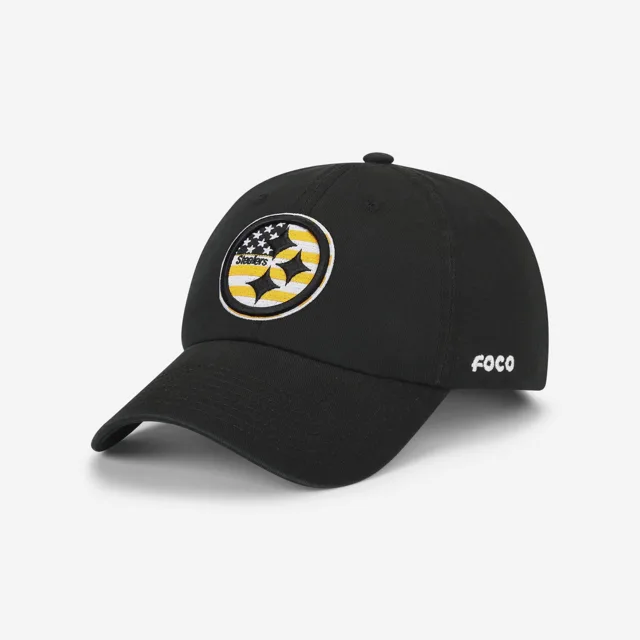 Pittsburgh Steelers Casquette décontractée avec logo principal Americana