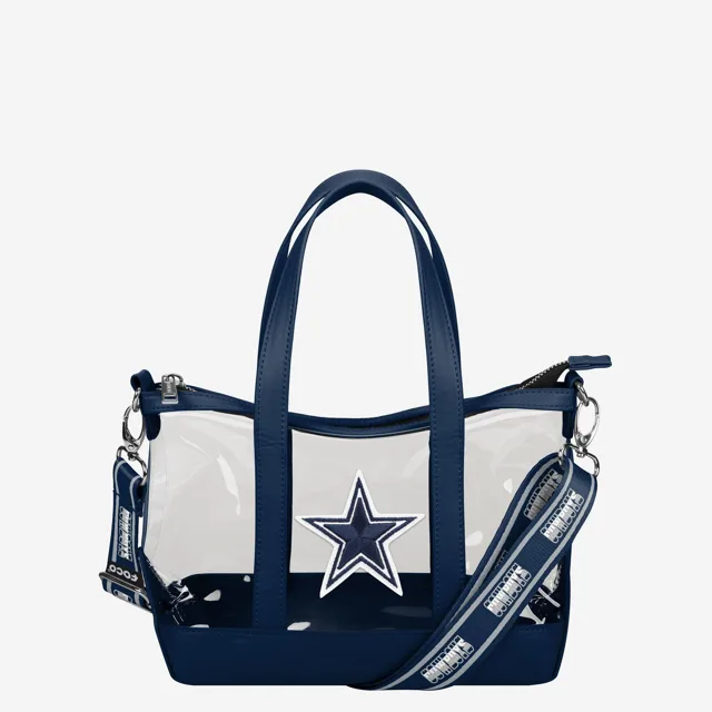 Dallas Cowboys Mini sac fourre-tout transparent à bandoulière