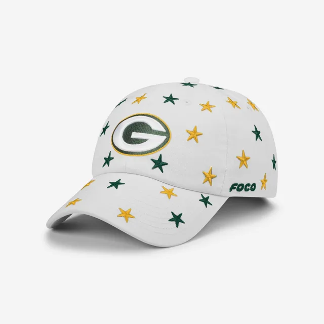 Casquette décontractée étoilée Green Bay Packers