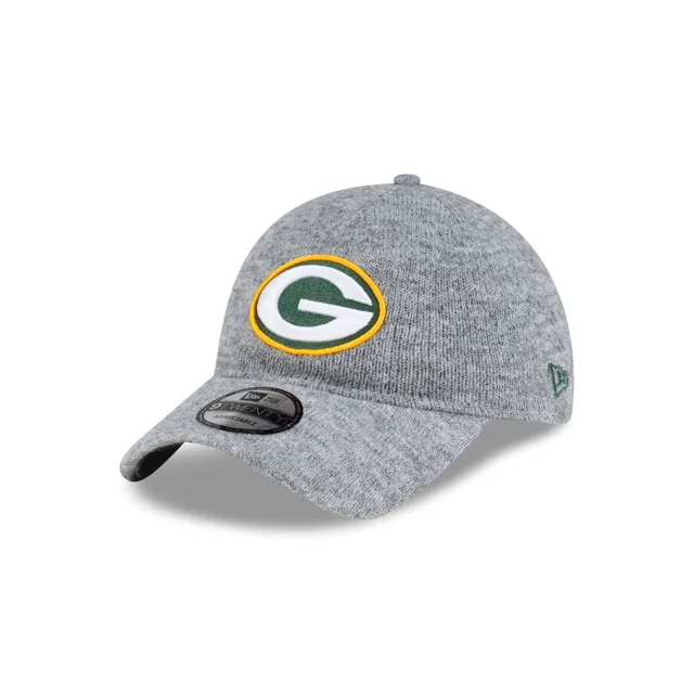 Green Bay Packers Chapeau réglable en laine grise 9TWENTY