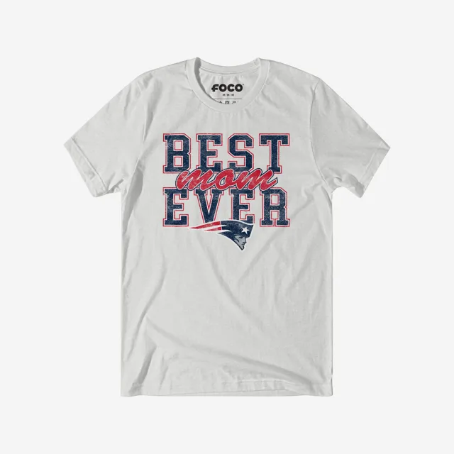 New England Patriots T-shirt empilé la meilleure maman de tous les temps