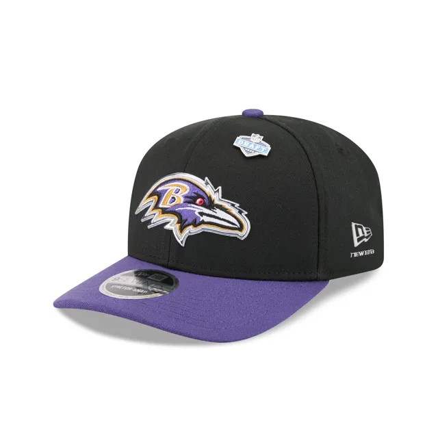 Chapeau extensible à pression Baltimore Ravens 2026 Draft 9SEVENTY
