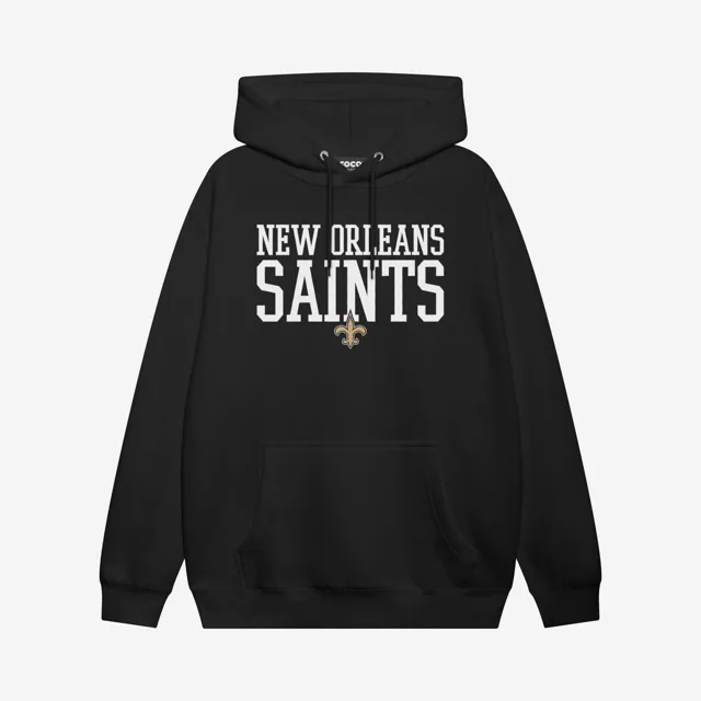 New Orleans Saints Sweat à capuche avec mot en gras