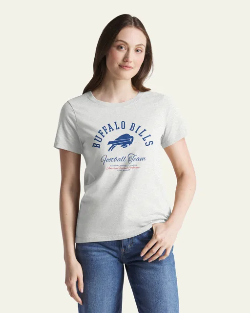 Buffalo Bills ARCBALL '47 T-SHIRT DE TOUS LES JOURS POUR FEMMES