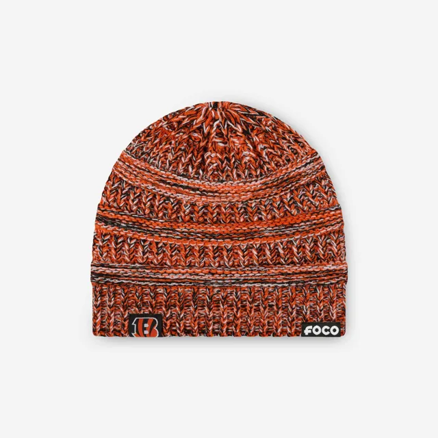 Cincinnati Bengals Bonnet queue de cheval Color Wave pour femme